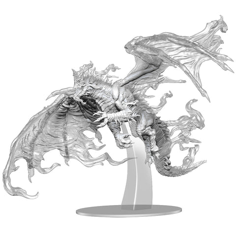 D&D Unpainted Minis: Adult Blue Shadow Dragon