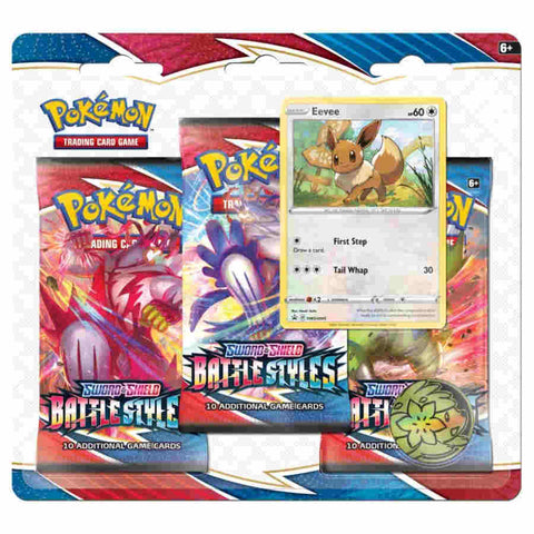 Pokemon: Battle Styles Three Booster Blister