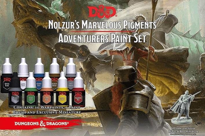 D&D: Nolzur's Marvelous Pigments - Adventurers Paint Set