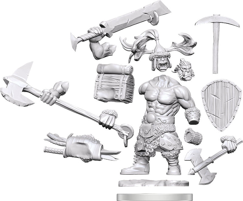 D&D Frameworks: W01 Orc Barbarian Male