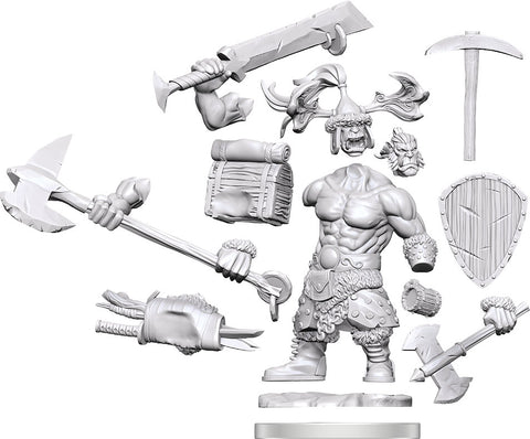D&D Frameworks: Orc Barbarian Male - Wave 01