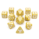 Metal RPG Dice Set (11) - Mythica Celestial Relic