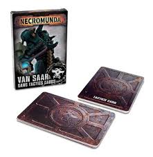 Necromunda: Van Saar Gang Tactics Cards (Second Edition)