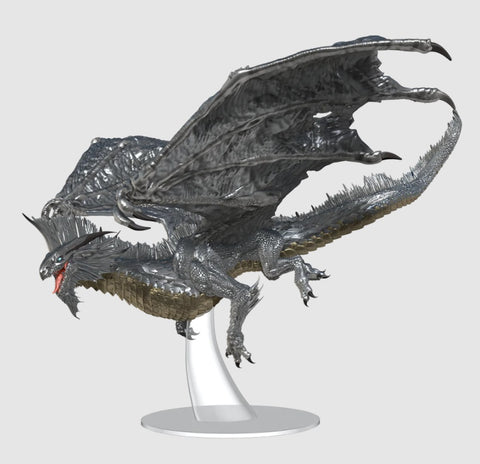 Premium Adult Silver Dragon