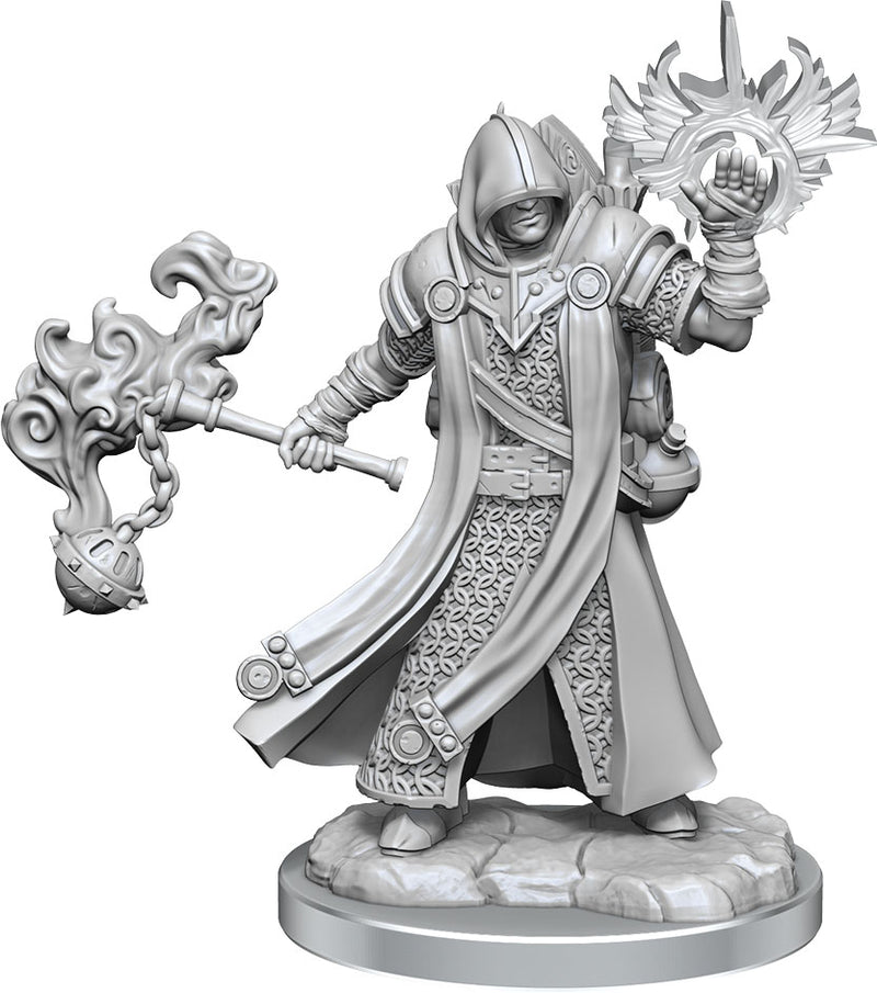 D&D Frameworks: W01 Human Cleric Male