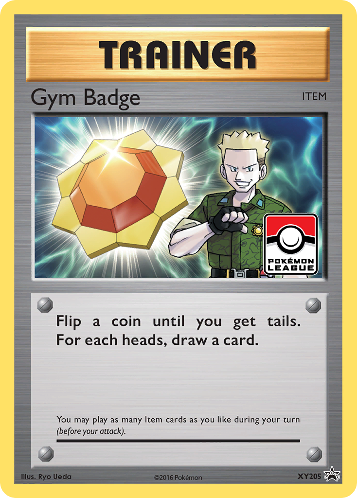 Gym Badge (XY205) (Lt. Surge) [XY: Black Star Promos]
