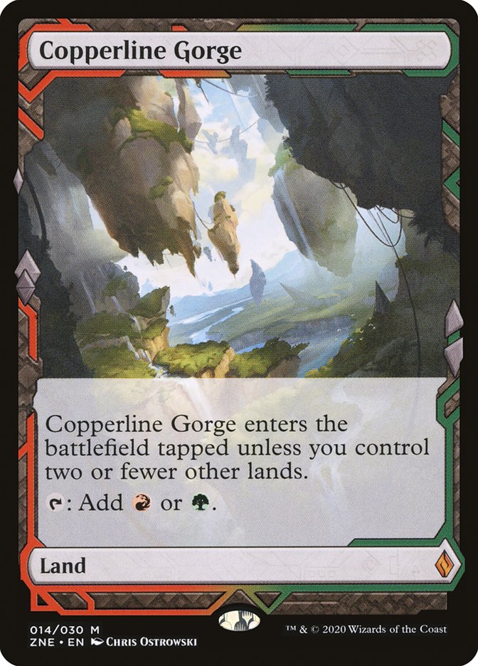 Copperline Gorge (Expeditions) [Zendikar Rising Expeditions]