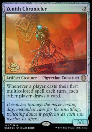 Zenith Chronicler [Phyrexia: All Will Be One Prerelease Promos]