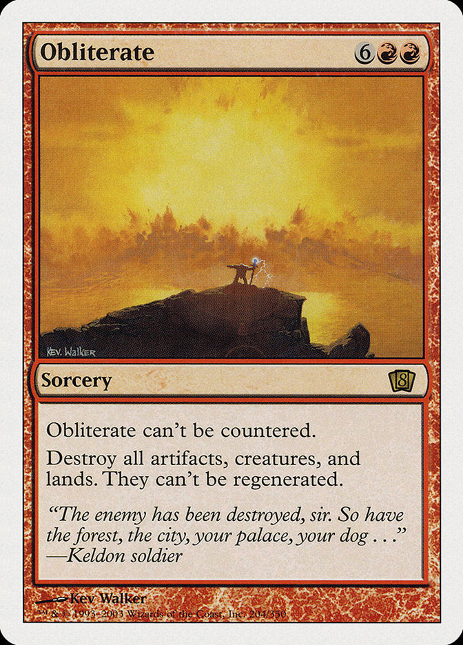 Obliterate [Eighth Edition]