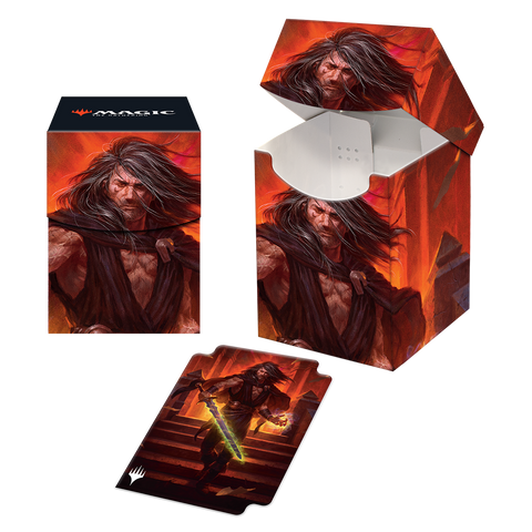 Ultra PRO: Deck Box - PRO 100+ (Dominaria United - Jared Carthalion)