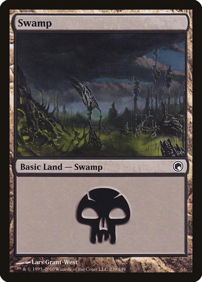 Swamp (239) [Scars of Mirrodin]