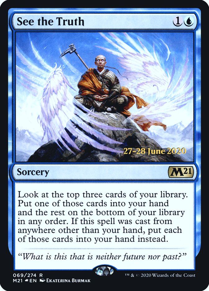See the Truth [Core Set 2021 Prerelease Promos]