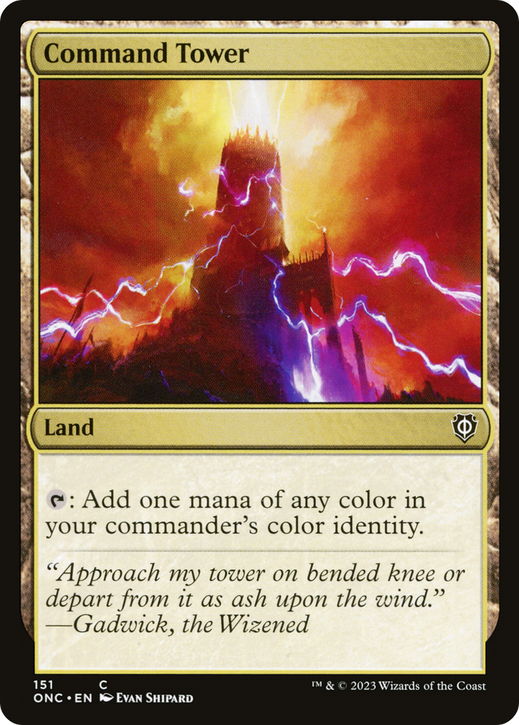Command Tower [Phyrexia: All Will Be One Commander]