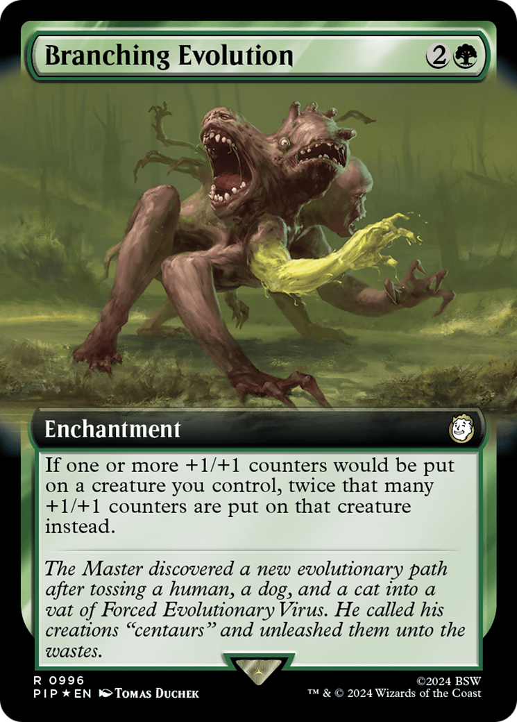 Branching Evolution (Extended Art) (Surge Foil) [Fallout]