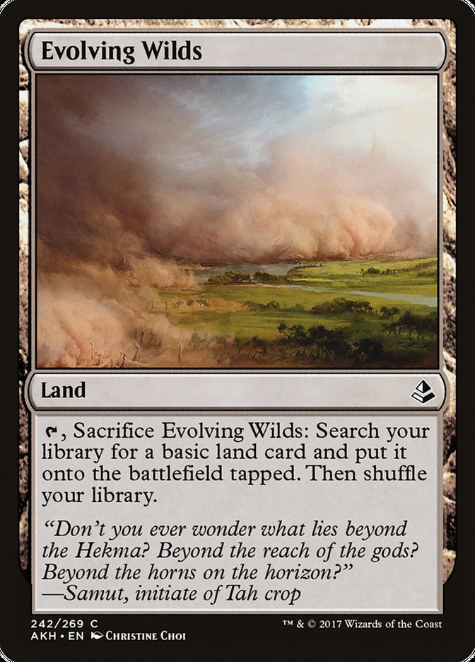 Evolving Wilds [Amonkhet]