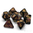 RPG Dice Set (7) - Elessia Dagda w/ Gold