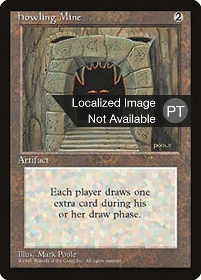 Howling Mine [Fourth Edition (Foreign Black Border)]
