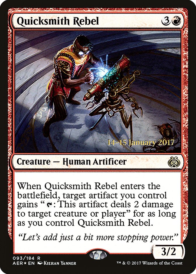 Quicksmith Rebel [Aether Revolt Prerelease Promos]