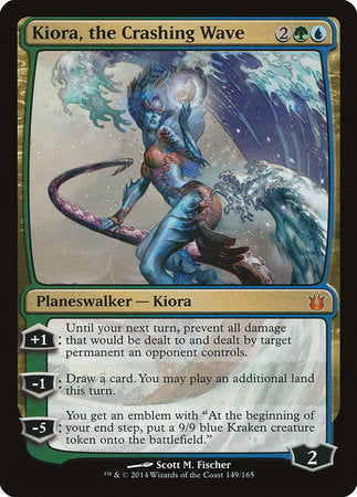 Kiora, the Crashing Wave [Born of the Gods]