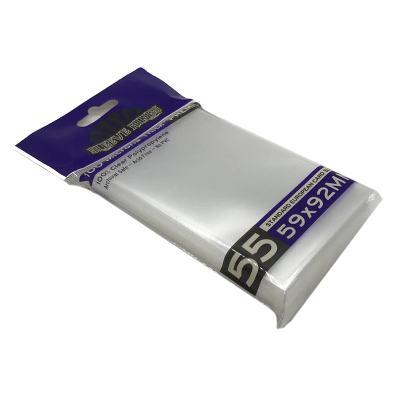 Sleeve Kings Board Game Sleeves Standard European 59mm x 92mm 55pc