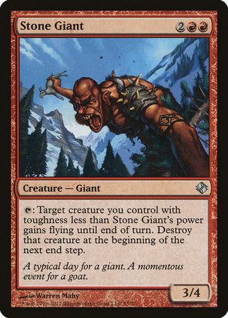 Stone Giant [Duel Decks: Venser vs. Koth]