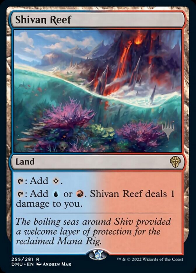 Shivan Reef (Promo Pack) [Dominaria United Promos]