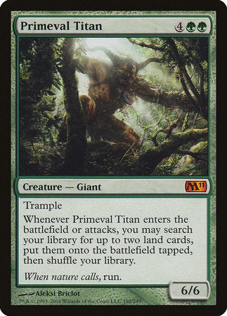 Primeval Titan [Magic 2011]