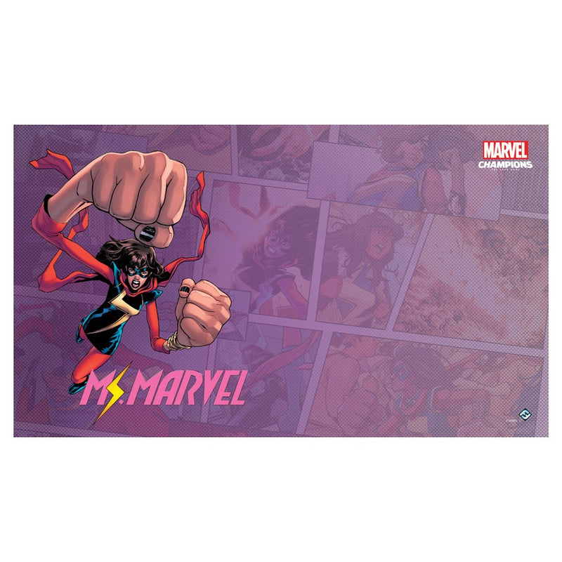 An image of the Marvel - Ms. Marvel Playmat playmat