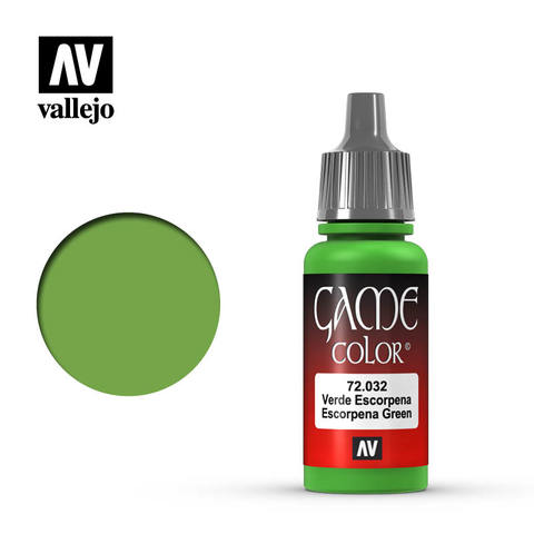 Picture of Vallejo Game Color - Escorpena Green - VAL72032 - 17ml