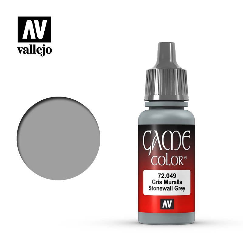Picture of Vallejo Game Color - Stonewall  Grey - VAL72049 - 17ml