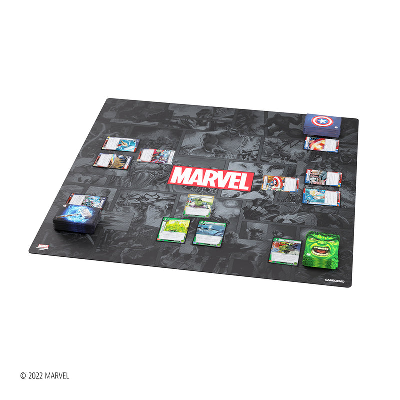 Gamegenic Marvel Champions Playmat XL- Marvel Black