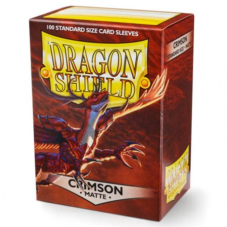 Dragon Shield Matte: Crimson (100)