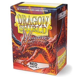 Dragon Shield Matte: Red (100)