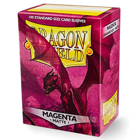 Dragon Shield Matte: Magenta (100)