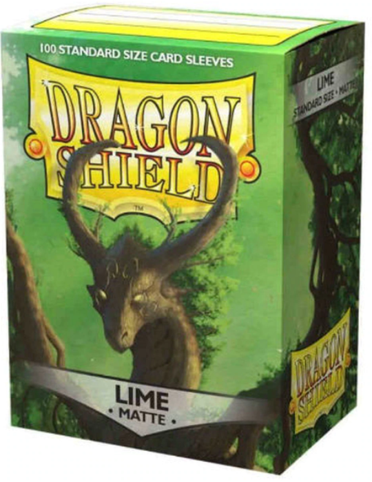 Dragon Shield Matte: Lime (100)