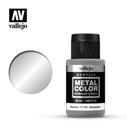 Picture of Vallejo Acrylic - Metal Color - Semi Matte Aluminium