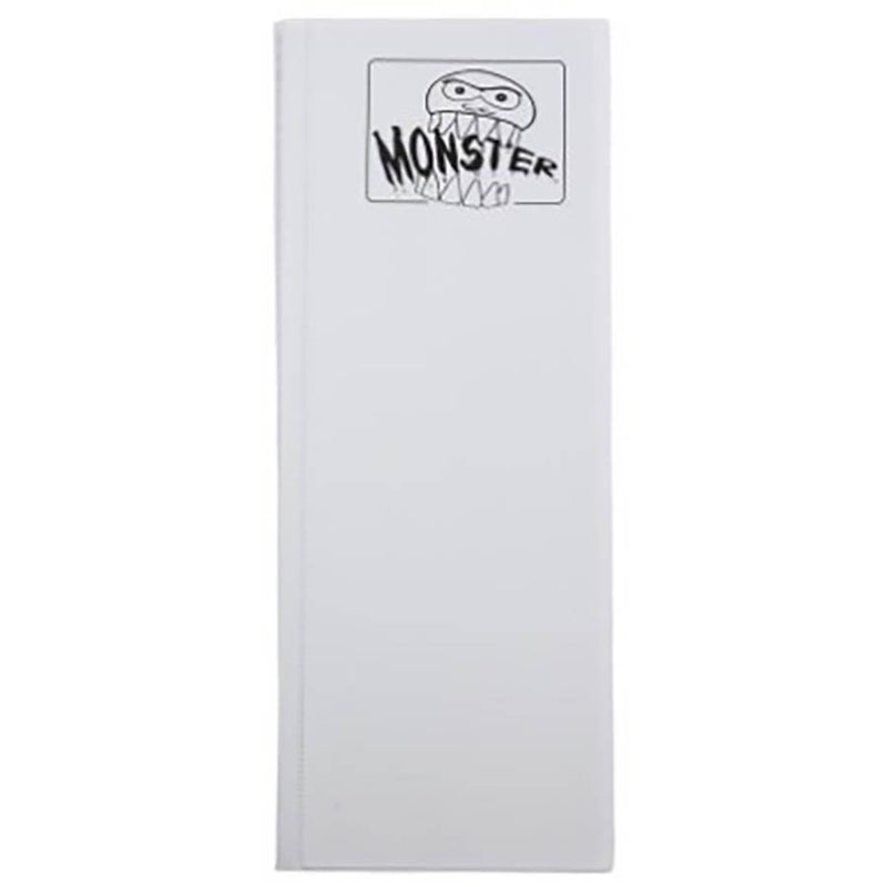 Monster Binders: Matte White 8-Pocket Tower Binder