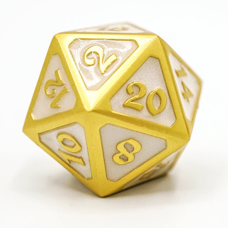 Metal d20 (1) - Mythica Celestial Relic