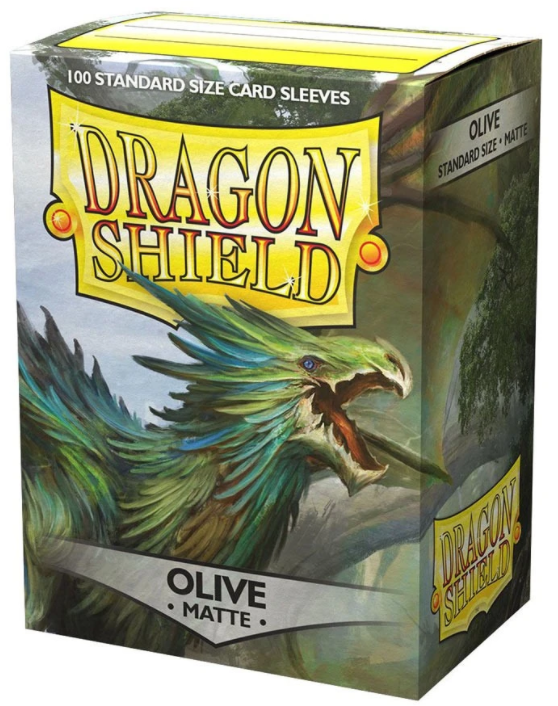 Dragon Shield Matte: Olive (100)