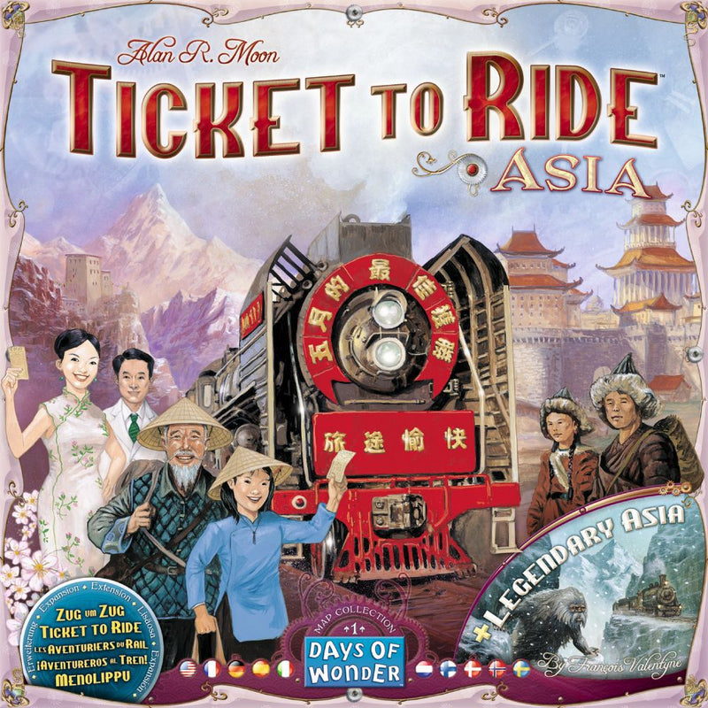 Picture of Ticket to Ride Map Collection: Volume 1 - Team Asia & Legendary Asia