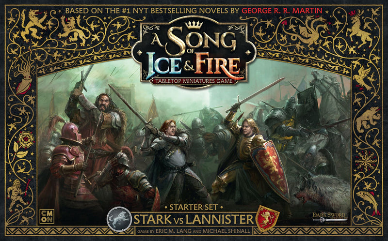 Picture of A Song of Ice & Fire: Tabletop Miniatures Game – Stark vs Lannister Starter Set