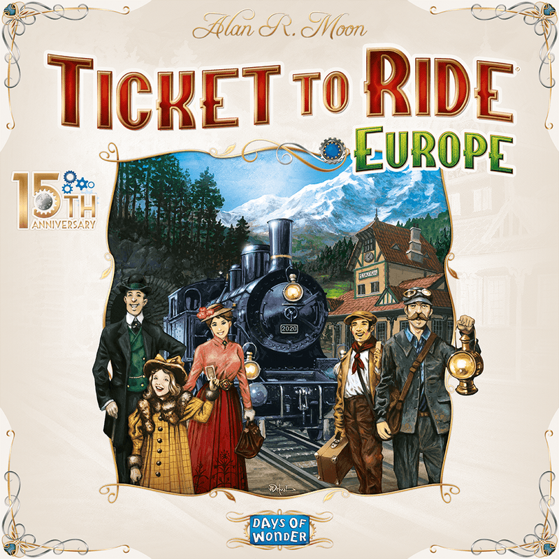 Ticket to Ride Europe: 15th Anniversary Edition Europe