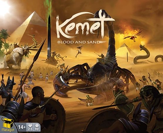 Kemet: Blood and Sand - with Kickstarter Stretch Goals
