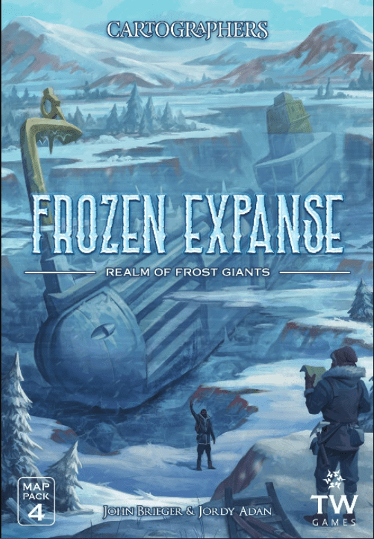 Cartographers Map Pack 4: Frozen Expanse - Realms of the Frost Giants