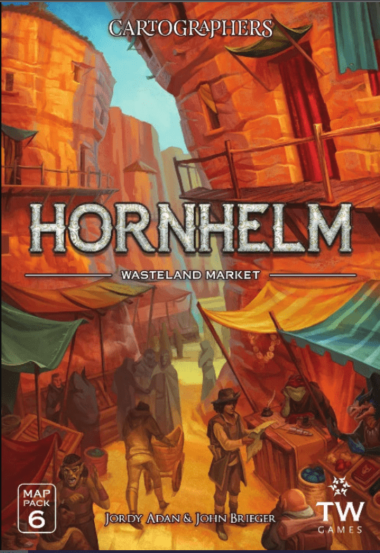 Cartographers Map Pack 6: Hornhelm - Wasteland Market