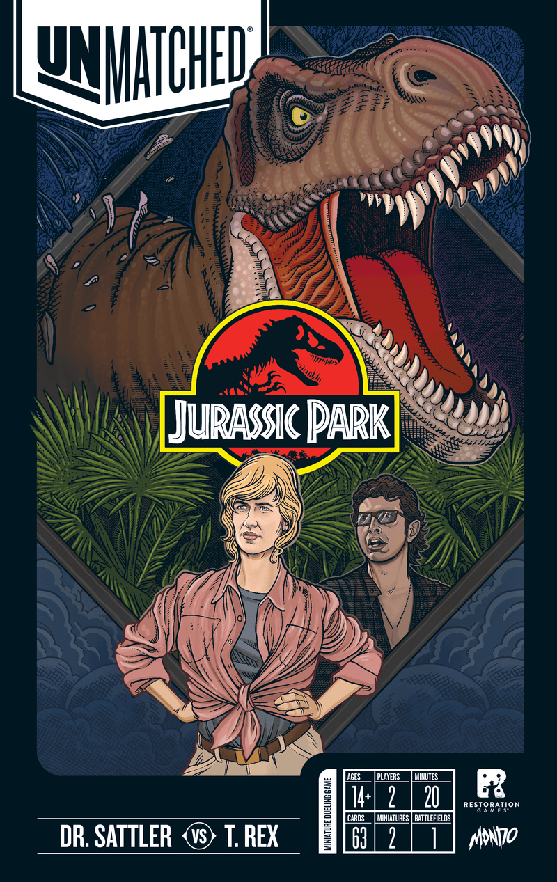 Unmatched: Jurassic Park - Dr. Sattler vs. T-Rex