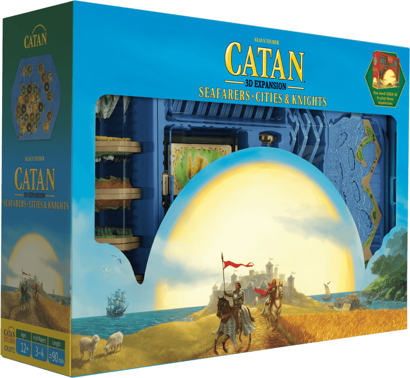 Catan 3D: Seafarers and Cities & Knights Expansion