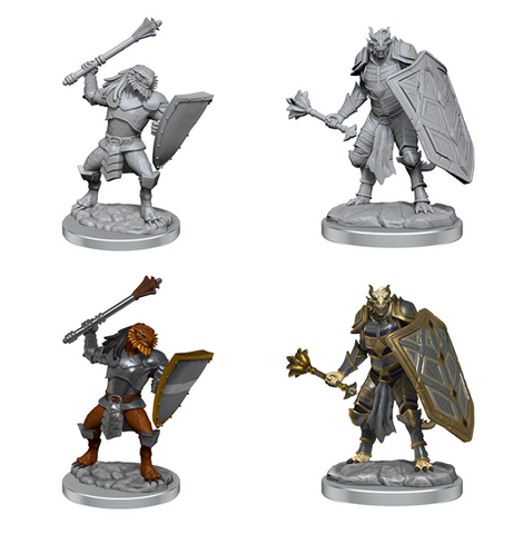 D&D Unpainted Minis: Dragonborn Clerics - Wave 18