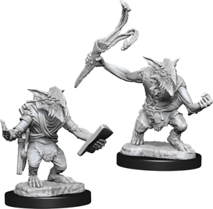 MTG Unpainted Minis: Goblin Guide and Goblin Bushwhacker - Wave 01