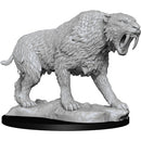 D&D Unpainted Minis: Saber-Toothed Tiger